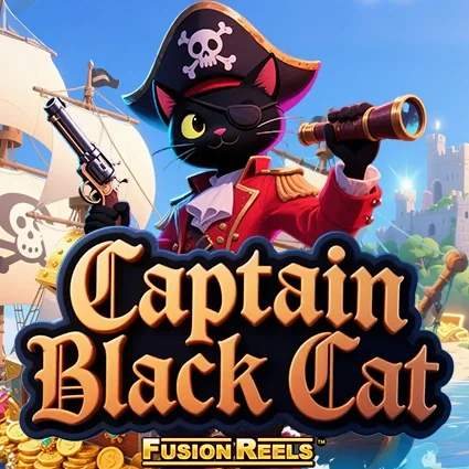 Captain Black Cat Fusion Reels game
