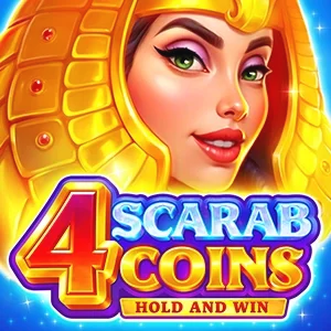 4 Scarab Coins: Hold and Win game