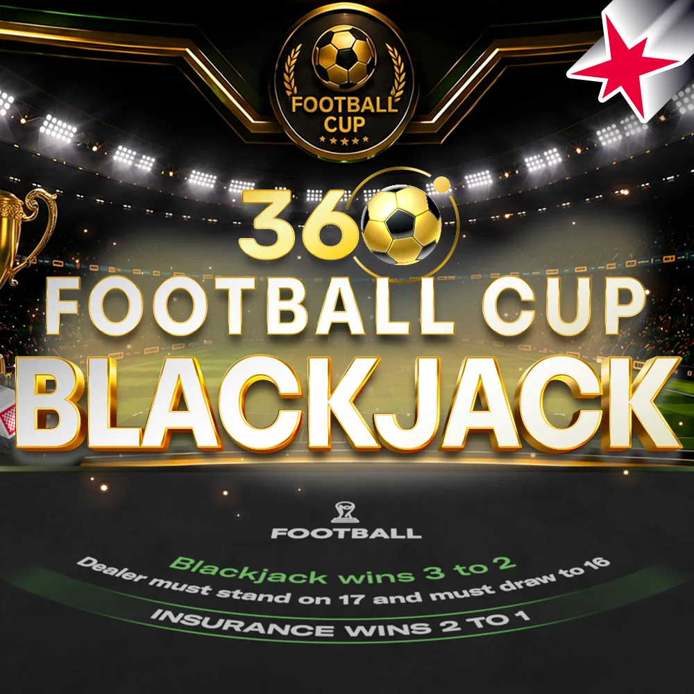 Football Cup Blackjack 360 game