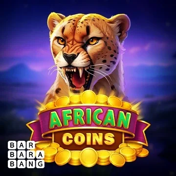 African Coins Hold and Spin game