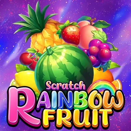 Rainbow Fruit Scratch game
