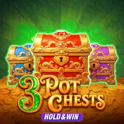 3 Pot Chests : Hold & Win game