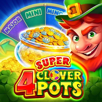 4 Super Clover Pots game