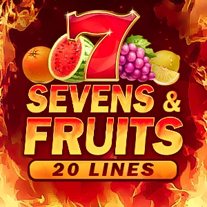Sevens & Fruits: 20 Lines game