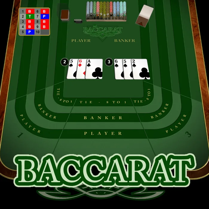 American Baccarat game