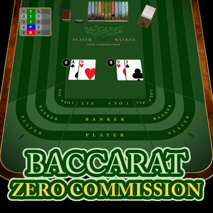 American Baccarat Zero Commission game