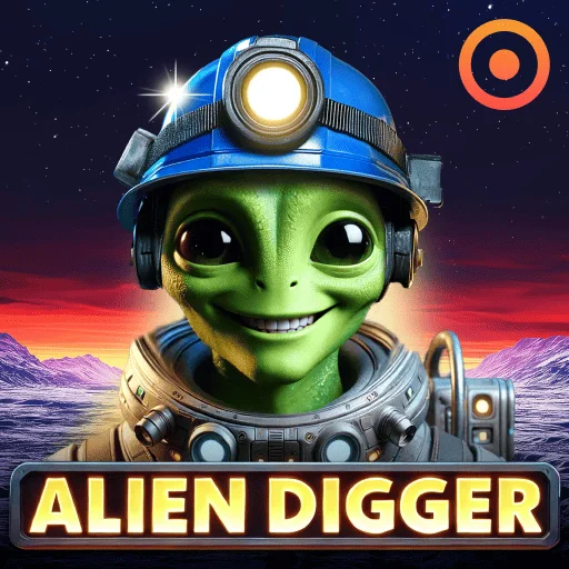Alien Digger game