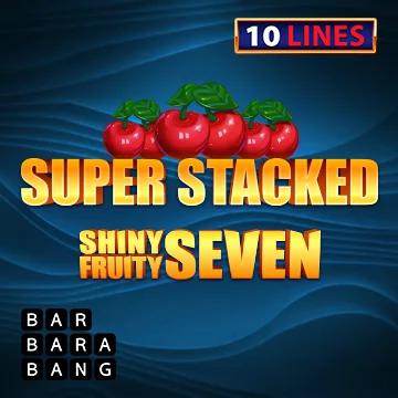 Shiny Fruity Seven 10 Lines Super Stacked game