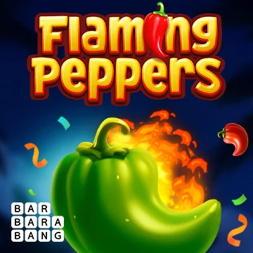 Flaming Peppers Hold and Spin game