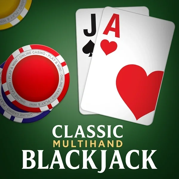 Classic Multihand Blackjack game