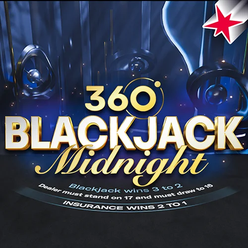 Blackjack 360 Midnight game