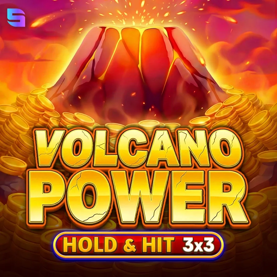 Volcano Power Hold Hit 3x3 game